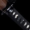 Funkční japonské tanto Saku s čepelí T-10 a reálným hamonem g