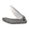 Prémiový celotitanový zavírací nůž WEKNIFE Quixotic Grey s čepelí typu drop-point z oceli CPM 20CV. g