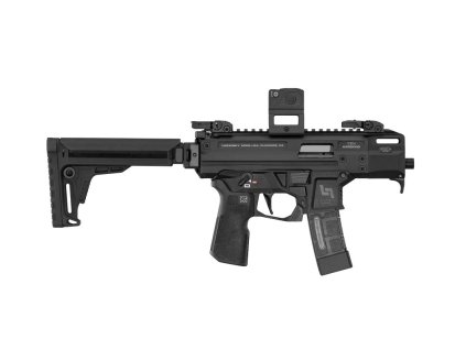 *Samonabíjecí karabina Lucansky Arms Stinger 9, 9 mm Luger