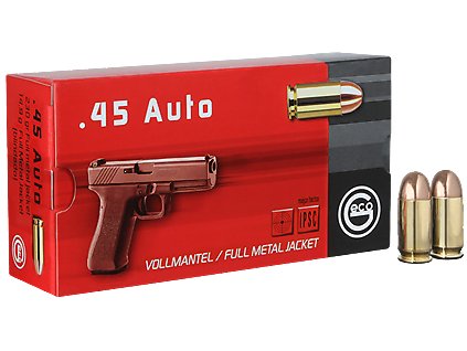 Náboj Geco 45 Auto FMJ 14,9 g