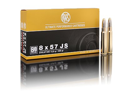 Kulový náboj RWS 8x57 JS Evolution 13,0 g