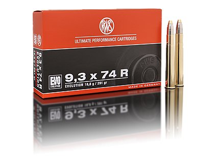 Kulový náboj RWS 9,3x74 R Evolution 18,8 g