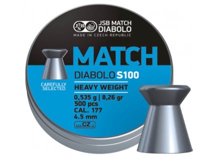Diabolky JSB Blue Match Diabolo S100 4,51 (500ks)