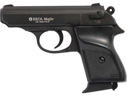 Plynová pistole EKOL MAJOR 9mm P.A. černá - kategorie C-I