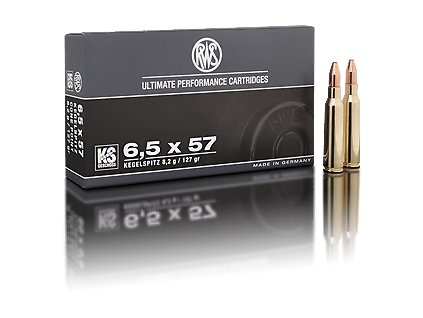 Kulový náboj RWS 6,5x57 KS 8,2 g