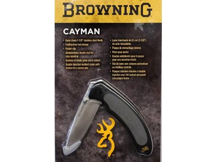 ZbraneJablonec nůž Browning Cayman