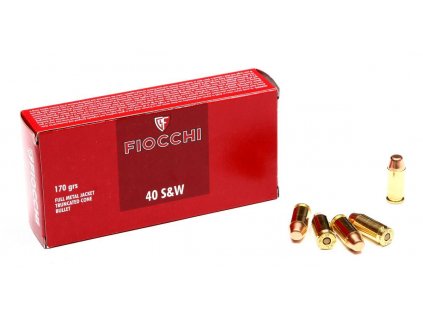 Náboj Fiocchi 40 S&W FMJTC 11 g