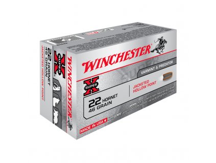 Zbrane jablonec naboj Winchester 22 Hornet Super X Hollow Point 2,98g 46 gr