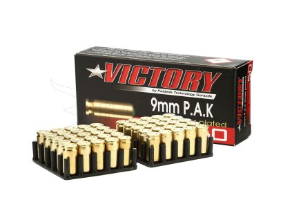 tartovaci naboje Pobjeda Victory 9mm pistole 50ks