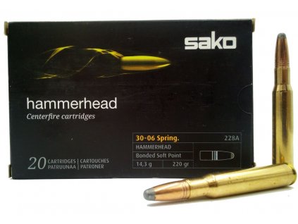 Kulový náboj Sako 30-06 Hammerhead 14,3 g