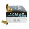 Náboj Magtech 40 S&W First Defence JHP 11,66 g