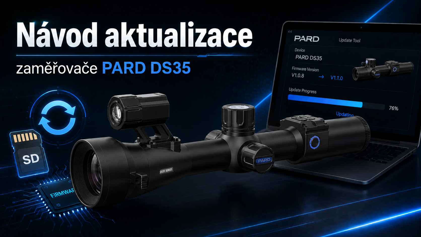 Aktualizace PARD DS35