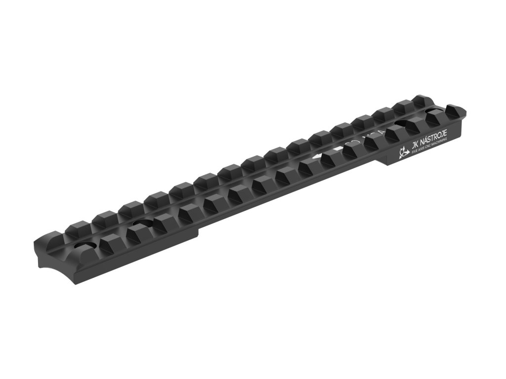 Weaver - picatinny lišta pro kulovnice Bergara B-14 LONG, odlehčená - ocelová