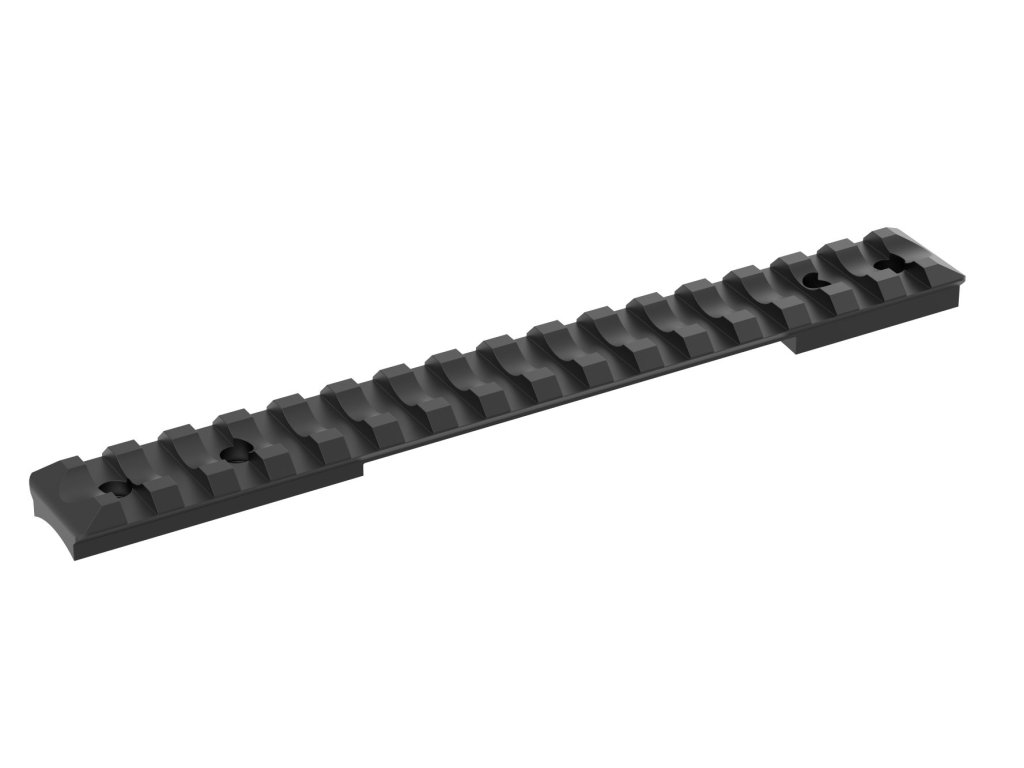 Weaver - picatinny lišta pro kulovnice CZ 600 - pouzdro závěru LONG - ocelová