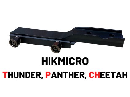 Originální montáž na Weaver pro HIKMICRO Thunder, Panther 1.0, 2.0 a CheetahNoční vidění > Příslušenství k nočnímu vidění >> Příslušenství k zaměřovačům a puškohledům s nočním viděním