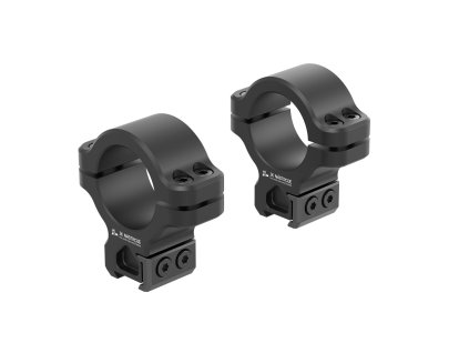 Montáž optiky pro malorážku CZ 457 dělená - upínání šrouby, výška 31mm
