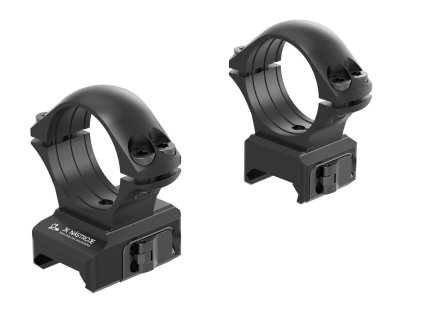 Sestava montáže weaver s dělenou základnou a ocelovými kroužky