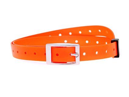 Plastový obojek oranžový - 25 mm x 70 cm (Velikost 25 mm x 70 cm)