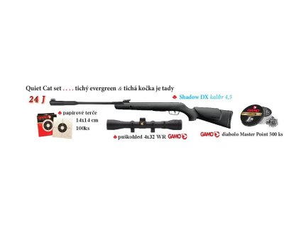 Gamo Quiet Cat set, kal. 4,5