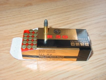 Náboj RWS .22 R-50 Test