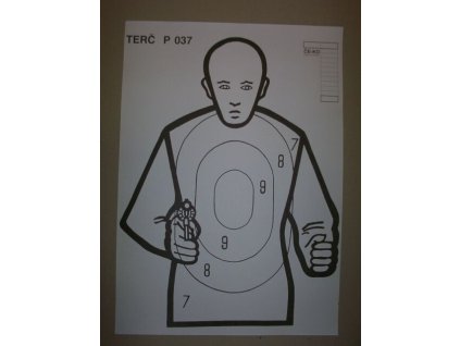 Terč postava P037
