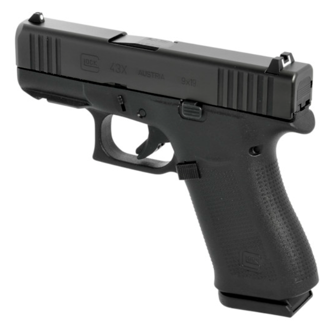 Pistole Glock 43X Výrobní provedení: Glock 43X R/FS