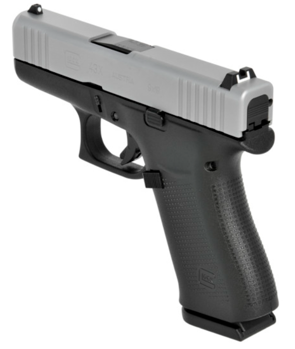 Pistole Glock 43X Výrobní provedení: Glock 43X