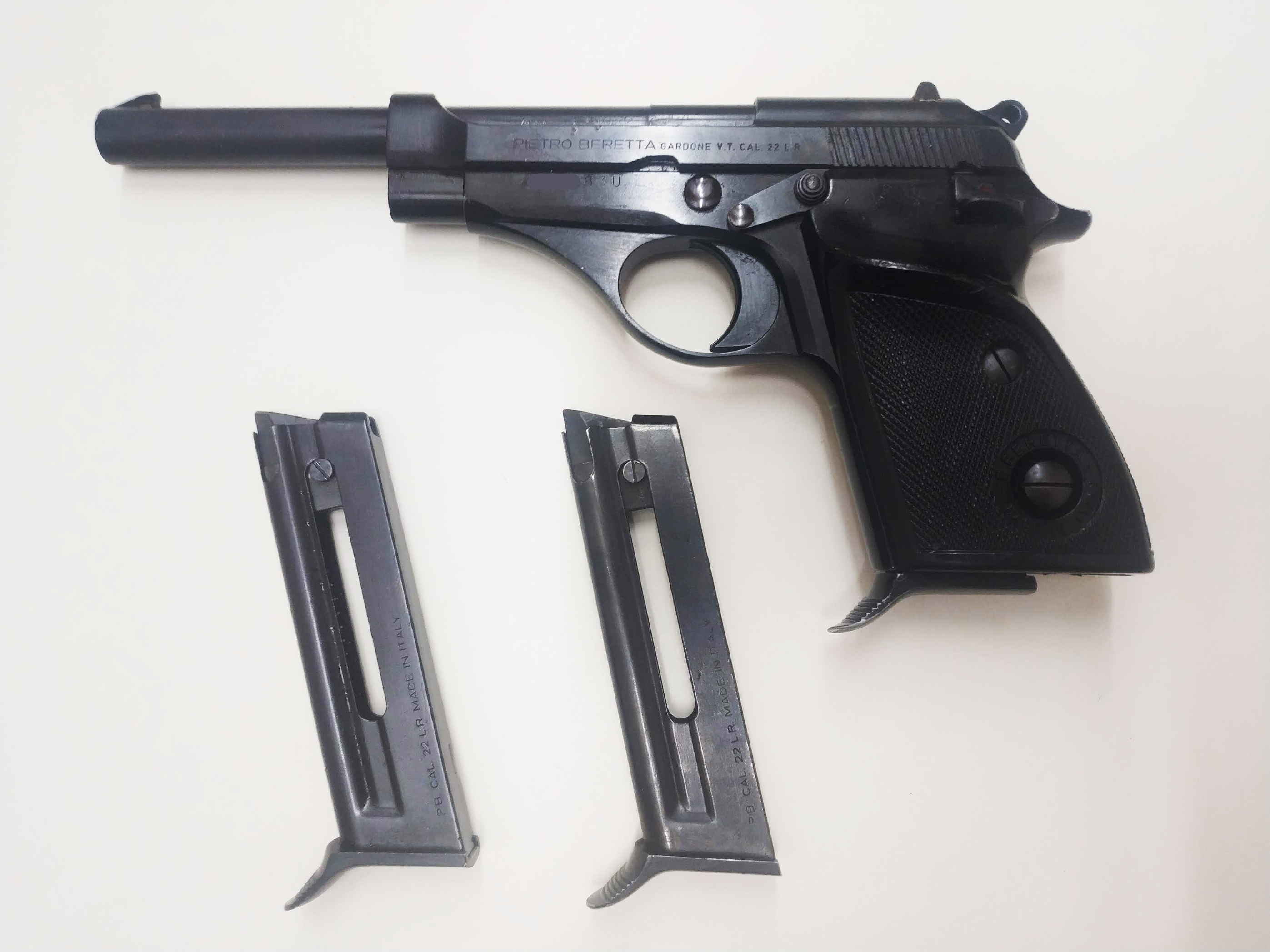Beretta M71 match .22LR pistole