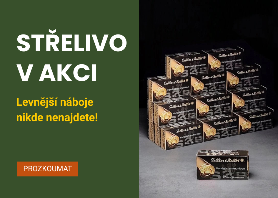 Doprava zdarma na střelivo a náboje