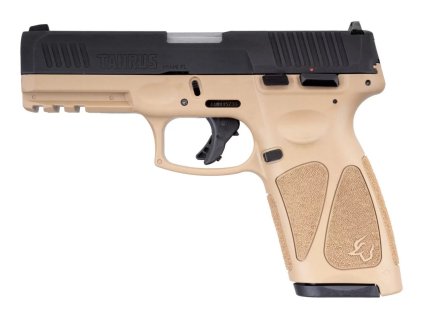 Pistole sam. Taurus, Model: G3, Ráže: 9mm Luger, hl.: 4", ocelová mířidla, Tan/black