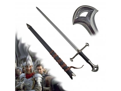 Příruční mečík "NARSIL/ANDURIL V.2" - Pán prstenů