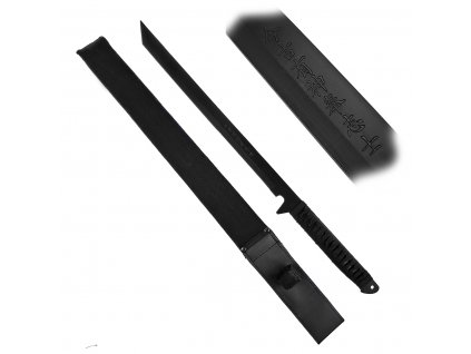 Wakizashi macheta "BLACK EDGE"