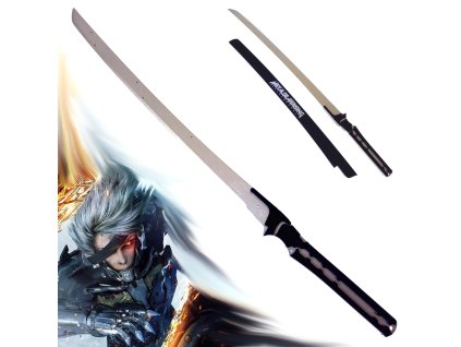 Dřevěná Cosplay katana "SWORD OF RAIDEN" Metal Gear Rising