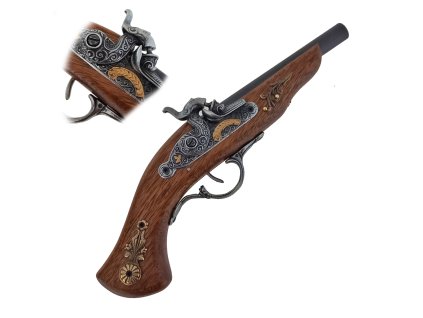 Duelová kapslíková pistole "COUNT OF MONTE CRISTO"
