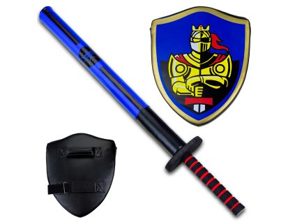 LARP sada "FOR THE KING" štít + meč