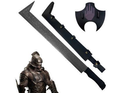 Ocelový ostrý meč "URUK HAI SCIMITAR" - Lord Of The Rings