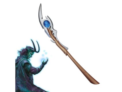 Měkčené Lokiho žezlo "SMALL SCEPTER" - Marvel