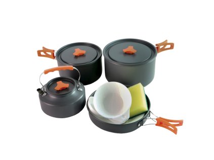 Outdoorový vařící campingingový set "CARROT PIE"