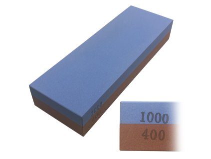 Brousek na nože "W-B - BROWN" zrnitost 400/1000 + gumové těsnění