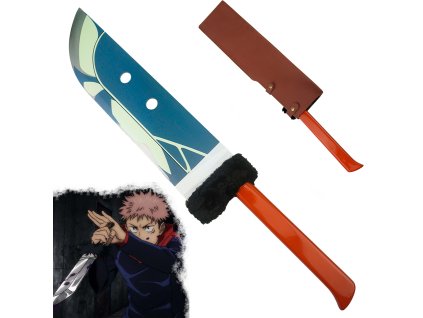 Ocelový meč Itadori Yuji "SLAUGHTER DEMON" - Jujutsu Kaisen