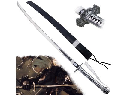 Ocelová katana 2B "VIRTUOUS CONTRACT" - NieR Automata