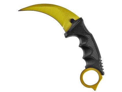 Karambit "CLAW OF T-REX" zlatý (CS:GO edice)