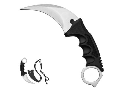 Karambit "CLAW OF T-REX" stříbrný (CS:GO edice)