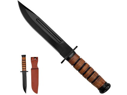 Armádní nůž "USMC COMBAT KNIFE" s pouzdrem