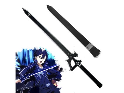 Dřevený anime meč "KIRITO'S ELUCIDATOR" - Sword Art Online
