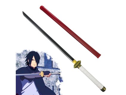 Dřevený Sasukeho meč "ZAI NO SHO KUSANAGI" - Naruto