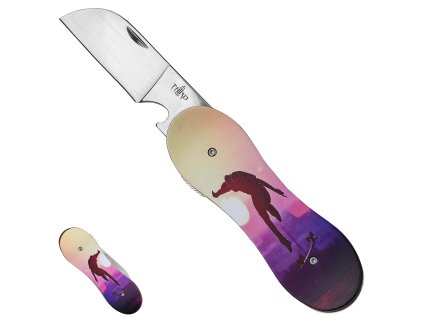 Zavírací nůž "SKATEBOARĎÁCI" s otvírákem