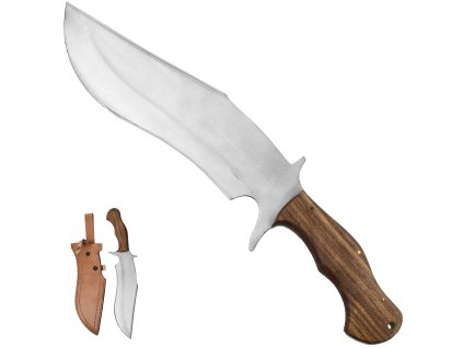 Mačeta "JUNGLE REAPER" s koženým pouzdrem