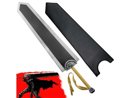 Největší Gutsův meč "DRAGONSLAYER" s pochvou - Berserk