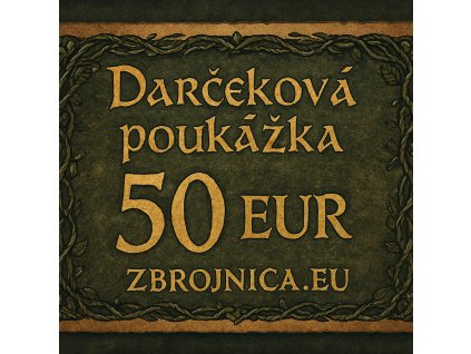 Darčeková poukážka 50 Eur